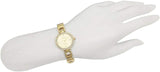 Coach Park Diamonds Gold Dial Gold Steel Strap Watch for Women - 14503171