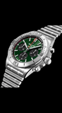 Breitling Chronomat B01 42 Green Dial Silver Steel Strap Watch for Men - AB0134101L1A1