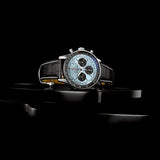 Breitling Navitimer B01 Chronograph 43 Blue Dial Black Leather Strap Watch for Men - AB0138241C1P1