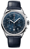 Breitling Premier B01 Chronograph 42 Blue Dial Blue Leather Strap Watch for Men - AB0145171C1P2