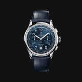 Breitling Premier B01 Chronograph 42 Blue Dial Blue Leather Strap Watch for Men - AB0145171C1P2