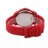 Tommy Hilfiger Denim Red Dial Red Rubber Strap Watch for Men - 1791557