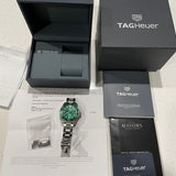 Tag Heuer Aquaracer Green Dial Watch for Men - WAY201S.BA0927