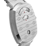 Gucci Grip Quartz Silver Dial Silver Steel Strap Watch For Women - YA157410