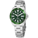 Tag Heuer Aquaracer Green Dial Watch for Men - WAY201S.BA0927