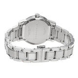 Burberry The City Black Dial Silver Steel Strap Watch for Women - BU9201