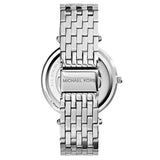 Michael Kors Darci Crystal Pink Dial Silver Stainless Steel Strap Watch for Women - MK3352