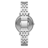 Michael Kors Cinthia White Mother of Pearl Dial Silver Steel Strap Watch for Women for Women - MK3641