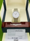 Longines Presence 38.5mm Automatic Stainless Steel Watch for Men - L4.921.4.12.6