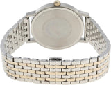 Emporio Armani Kappa Quartz Black Dial Two Tone Mesh Bracelet Watch For Men - AR11228