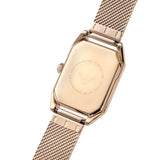 Emporio Armani Joy Quartz Rose Gold Dial Rose Gold Mesh Bracelet Watch For Women - AR11347