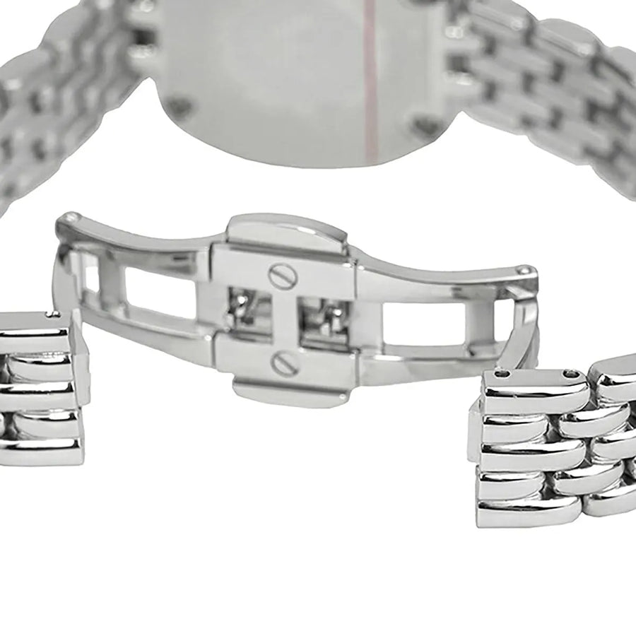 Emporio Armani Rosa Quartz White Dial Silver Steel Strap Watch For Women - AR11354