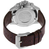 Emporio Armani Diver Chronograph Brown Dial Brown Leather Strap Watch For Men - AR11486