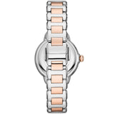 Emporio Armani Mia Three Hand Moonphase Mother of Pearl Dial Two Tone Steel Strap Watch For Women - AR11567