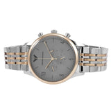 Emporio Armani Beta Chronograph Grey Dial Two Tone Steel Strap Watch For Men - AR1864