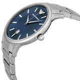 Emporio Armani Renato Blue Dial Silver Steel Strap Watch For Men - AR2477