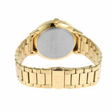 Armani Exchange Cayde Analog Gold Dial Gold Steel Strap Watch For Men - AX2707