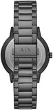 Armani Exchange Cayde Analog Grey Dial Grey Steel Strap Watch For Men  - AX2722