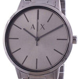 Armani Exchange Cayde Analog Grey Dial Grey Steel Strap Watch For Men  - AX2722