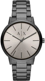 Armani Exchange Cayde Analog Grey Dial Grey Steel Strap Watch For Men  - AX2722