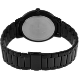 Armani Exchange Cayde Multicolor Dial Black Steel Strap Watch For Men - AX2725