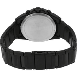 Armani Exchange Drexler Chronograph Black Dial Black Steel Strap Watch For Men - AX2639