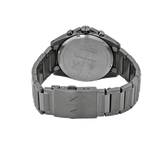 Armani Exchange Drexler Chronograph Grey Dial Grey Steel Strap Watch For Men - AX2603