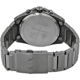 Armani Exchange Drexler Chronograph Grey Dial Grey Steel Strap Watch For Men - AX2603