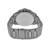 Armani Exchange Drexler Chronograph Grey Dial Grey Steel Strap Watch For Men - AX2603