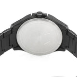 Armani Exchange Hampton Chronograph Black Dial Black Steel Strap Watch For Men - AX2413