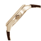 Armani Exchange Hampton Chronograph Blue Dial Brown Leather Strap Watch For Men - AX2172