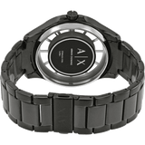 Armani Exchange Hampton Chronograph Grey Dial Grey Steel Strap Watch For Men - AX2188