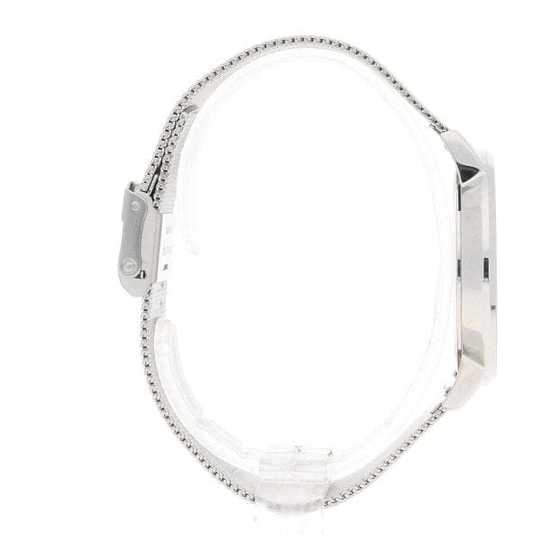 Armani Exchange Lola Analog Silver Dial Silver Mesh Strap Watch For Women - AX5535