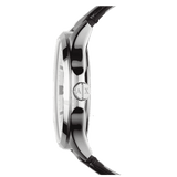 Armani Exchange Whitman Silver Dial Brown Leather Strap Watch For Men - AX2100