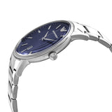 Emporio Armani Renato Blue Dial Silver Steel Strap Watch For Men - AR2477