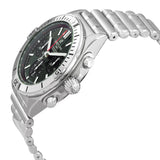 Breitling Chronomat B01 42 Green Dial Silver Steel Strap Watch for Men - AB0134101L1A1