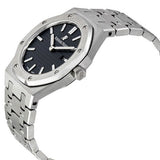 Audemars Piguet Royal Oak Quartz Black Dial Silver Steel Strap Watch for Women - 67650ST.OO.1261ST.01