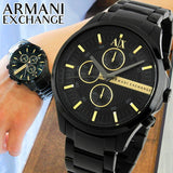 Armani Exchange black watch ax2164