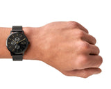AX watch on wrist