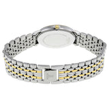 Tissot Desire White Dial Two Tone Mesh Bracelet Two Tone Steel Watch For Men - T52.2.481.31