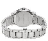 Burberry The City Diamonds Silver Dial Silver Steel Strap Watch for Women - BU9125