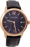 Burberry The Classic Brown Dial Brown Leather Strap Watch for Men - BU10012