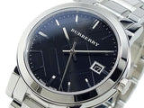 Burberry The City Black Dial Silver Steel Strap Watch for Women - BU9101