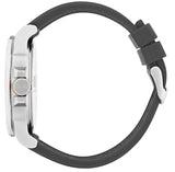 Hugo Boss Detroit Sport Analog Grey Dial Grey Rubber Strap Watch For Men - 1550007