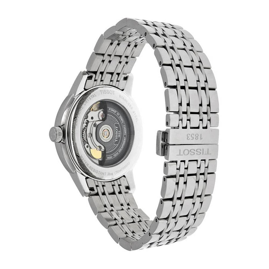 Tissot Carson Powermatic 80 Silver Dial Silver Steel Strap Watch For Men - T085.407.11.011.00