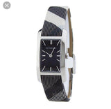 Burberry The Pioneer Black Dial Leather Strap Watch for Women - BU9505