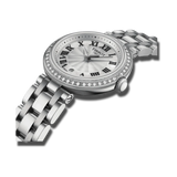 Tissot Bellissima Small Lady Diamonds Silver Dial Silver Steel Strap Watch For Women - T126.010.61.113.00