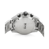 Hugo Boss Vela Chronograph Diver Blue Dial Silver Steel Strap Watch for Men - 1513775