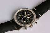 Breitling Navitimer Ref. 806 1959 Re-Edition Black Dial Brown Leather Strap Watch for Men - AB0910371B1X1