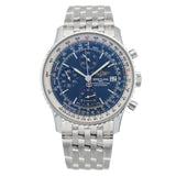 Breitling Navitimer Heritage Special Edition Blue Dial Silver Steel Strap Mens Watch - A1332412/C942